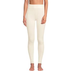 imageLands End Womens Baselayer Cozy Thermaskin PantsFresh Ivory