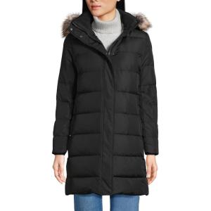 imageLands End Womens Max 600 Down Puffer CoatBlack