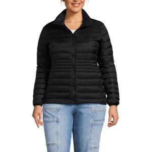 imageLands End Womens Wanderweight Ultralight Packable Down JacketBlack