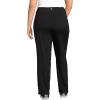 imageLands End Womens Active Hi Impact High Rise Straight Leg PantsBlack