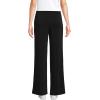 imageLands End Womens Cupro Knit Mid Rise Wide Leg PantsBlack