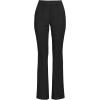 imageLands End Womens High Rise Bi Stretch Pintuck Boot Cut PantsBlack