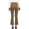 imageLands End Womens High Rise Corduroy Kick Crop PantsDark Toffee