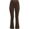 imageLands End Womens High Rise Corduroy Kick Crop PantsRich Coffee