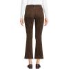 imageLands End Womens High Rise Corduroy Kick Crop PantsRich Coffee