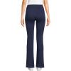 imageLands End Womens High Rise Serious Sweats Fleece Lined Pocket Bootcut PantsDeep Sea Navy