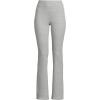 imageLands End Womens High Rise Serious Sweats Fleece Lined Pocket Bootcut PantsGray Heather