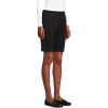 imageLands End Womens Mid Rise Elastic Waist PullOn 10quot Chino Bermuda ShortsBlack