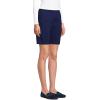 imageLands End Womens Mid Rise Elastic Waist PullOn 10quot Chino Bermuda ShortsDeep Sea Navy