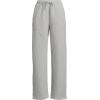 imageLands End Womens Serious Sweats High Rise Relaxed Straight Leg PantsGray Heather