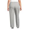 imageLands End Womens Serious Sweats High Rise Relaxed Straight Leg PantsGray Heather