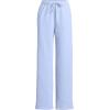 imageLands End Womens Serious Sweats High Rise Relaxed Straight Leg PantsLight Cornflower