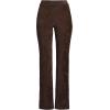 imageLands End Womens Sport Knit High Rise Corduroy Bootcut PantsRich Coffee