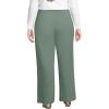 imageLands End Womens Starfish High Rise Wide Leg PantsLily Pad Green