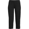 imageLands End Womens Starfish Mid Rise PullOn Crop PantsBlack