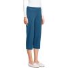 imageLands End Womens Starfish Mid Rise PullOn Crop PantsEvening Blue