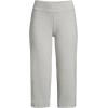 imageLands End Womens Starfish Mid Rise PullOn Crop PantsGray Heather