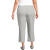 imageLands End Womens Starfish Mid Rise PullOn Crop PantsGray Heather