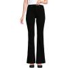 imageLands End Womens Denim High Rise Skinny Flare JeansBlack