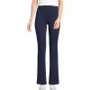 imageLands End Womens High Rise Serious Sweats Fleece Lined Pocket Bootcut PantsDeep Sea Navy