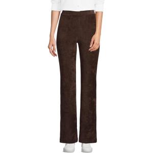 imageLands End Womens Sport Knit High Rise Corduroy Bootcut PantsRich Coffee