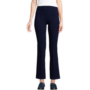 imageLands End Womens Starfish High Rise Kick Flare Crop PantsDeep Sea Navy