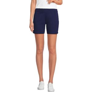 imageLands End Womens Starfish Mid Rise 7quot ShortsDeep Sea Navy