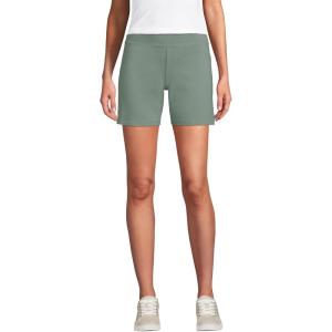 imageLands End Womens Starfish Mid Rise 7quot ShortsLily Pad Green