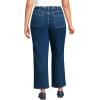 imageLands End Womens Denim High Rise Utility Cargo Ankle JeansCanal Blue Wash