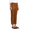 imageLands End Womens Flex Mid Rise Pull On Crop PantsRusset Brown