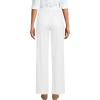 imageLands End Womens High Rise 5 Pocket Wide Leg Chino PantsWhite