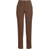 imageLands End Womens High Rise Bi Stretch Pintuck Pencil Ankle PantsAllspice