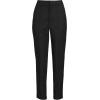 imageLands End Womens High Rise Bi Stretch Pintuck Pencil Ankle PantsBlack