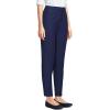 imageLands End Womens High Rise Bi Stretch Pintuck Pencil Ankle PantsDeep Sea Navy