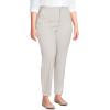 imageLands End Womens High Rise Bi Stretch Pintuck Pencil Ankle PantsLight Stone