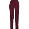 imageLands End Womens High Rise Bi Stretch Pintuck Pencil Ankle PantsRich Burgundy