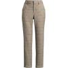 imageLands End Womens High Rise Brushed Flannel Tapered Ankle PantsCoriander Glen Plaid