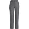 imageLands End Womens High Rise Brushed Flannel Tapered Ankle PantsDark Gray Herringbone