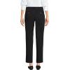 imageLands End Womens Mid Rise Classic Straight Leg Chino Ankle PantsBlack