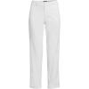 imageLands End Womens Mid Rise Classic Straight Leg Chino Ankle PantsWhite