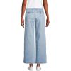 imageLands End Womens Mid Rise Denim Wide Leg Ankle JeansArctic Indigo