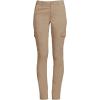 imageLands End Womens Mid Rise Slim Cargo Chino PantsDesert Tan