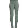 imageLands End Womens Mid Rise Slim Cargo Chino PantsLily Pad Green