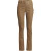 imageLands End Womens Mid Rise Straight Leg Corduroy PantsDark Toffee