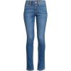 imageLands End Womens Recover Denim Mid Rise Slim Leg JeansIndigo Tide Blue