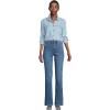 imageLands End Womens Recover High Rise Bootcut Blue JeansBlue Cruiser