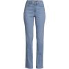 imageLands End Womens Recover High Rise Straight Leg Blue JeansMellow Indigo