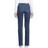 imageLands End Womens Recover High Rise Straight Leg Blue JeansPort Indigo