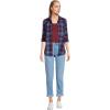 imageLands End Womens Recover Mid Rise Boyfriend Blue JeansMellow Indigo