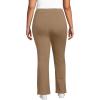 imageLands End Womens Starfish High Rise Flare PantsDark Jute Brown